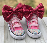 LOL Surprise Doll Angel Converse Sneakers, Little Kids Shoe Size 11-3