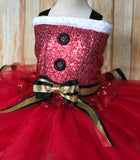 Santa Tutu, Santa Baby Tutu, Christmas Tutu