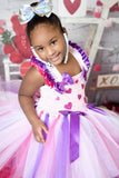 Valentines Day Tutu, Heart Tutu, Love Tutu, Valentine's Day Photo Session Tutu Dress