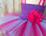 Pink and Purple Tutu Dress - Little Ladybug Tutus