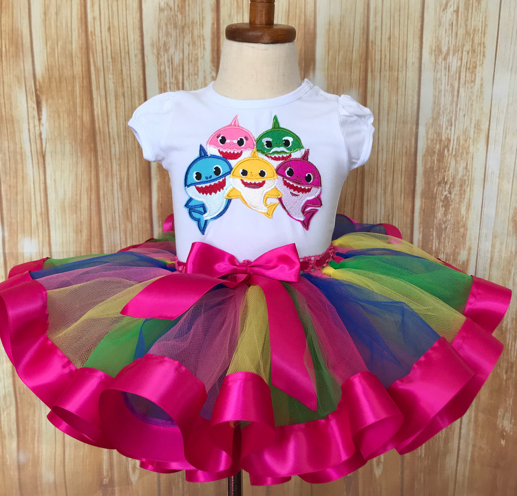 Baby Shark Tutu Set, Baby Shark Birthday Outfit, Baby Shark Birthday, Baby Shark Party