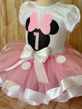 Minnie Mouse Tutu Outfit, Minnie Mouse Birthday Outfit