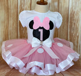 Minnie Mouse Tutu Outfit, Minnie Mouse Birthday Outfit