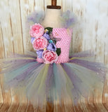 Fairy Pink & Lavender Tutu, Girls Fairy Tutu Dress, Fairy Costume