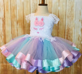 Bunny Tutu, Easter Bunny Dress, Bunny Party, Spring Birthday