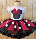 Minnie Mouse Tutu Set, Minnie Mouse Birthday Outfit, Minnie Mouse Party, Minnie Mouse Birthday