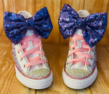 Sleeping Beauty Converse, Infant/Toddler Shoe Size 2-9