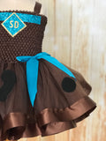 Scooby Doo Ribbon Tutu, Scooby Doo Costume, Girls Scooby Doo Dress