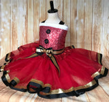 Santa Tutu, Santa Baby Tutu, Christmas Tutu