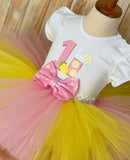 Pink Lemonade Birthday Tutu Outfit