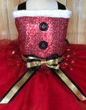 Santa Tutu, Santa Baby Tutu, Christmas Tutu