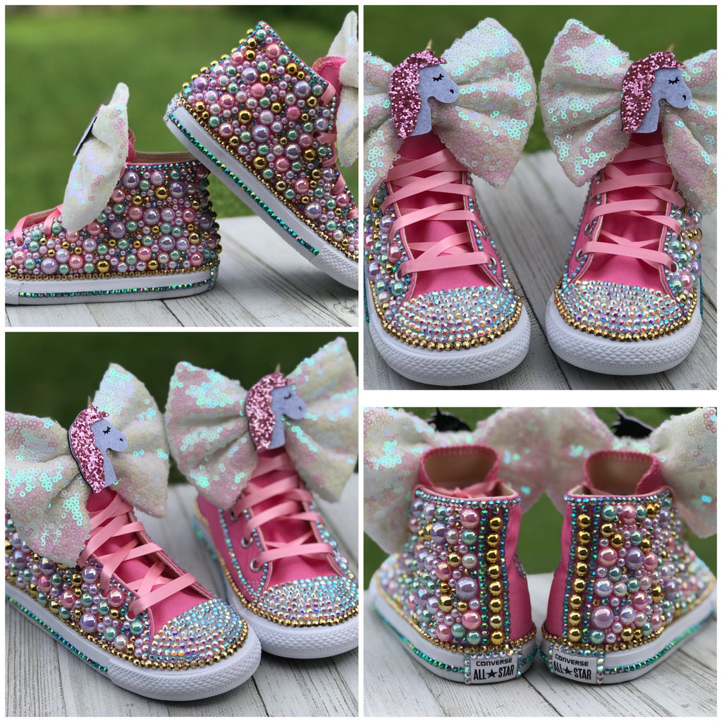 Unicorn Converse Shoes, Little Kids Shoe Size 11-3