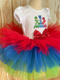 PJ Masks Birthday Tutu Outfit