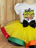 Sour Patch Kids Tutu Set, Sour Patch Kids Birthday Outfit, Sour Patch Party, Sour Patch Birthday
