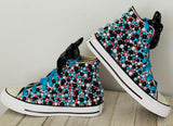 Tik Tok Birthday Blinged Converse, Little Kids Shoe Size 10-2