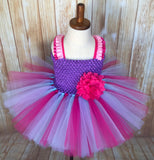 Pink and Purple Tutu Dress - Little Ladybug Tutus