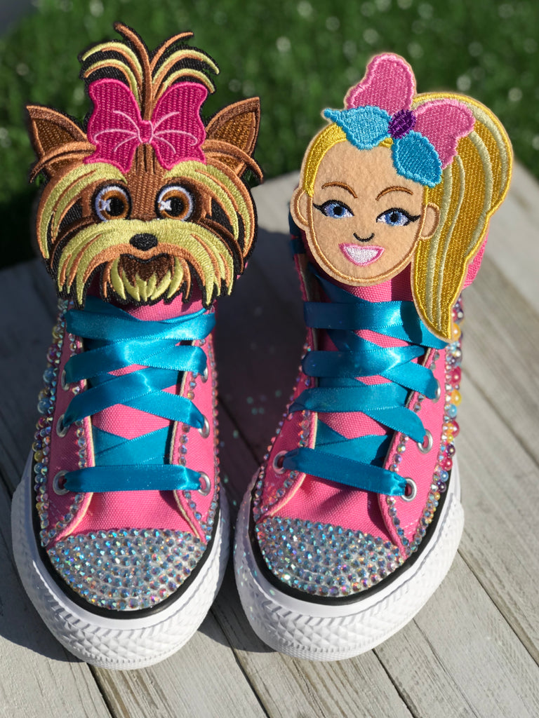 JoJo & BowBow Converse Sneakers, Little Kids Shoe Size 11-3