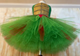 Red Ninja Turtle Tutu, Ninja Turtle Dress, Ninja Turtle Halloween Costume