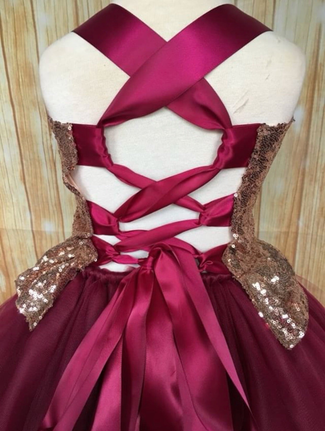 Burgundy Flower Girls Dress Fall Wedding Flower Girl Dress