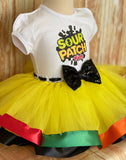 Sour Patch Kids Tutu Set, Sour Patch Kids Birthday Outfit, Sour Patch Party, Sour Patch Birthday