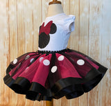 Minnie Mouse Tutu Set, Minnie Mouse Birthday Outfit, Minnie Mouse Party, Minnie Mouse Birthday