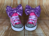 LOL Surprise Doll Center Stage Converse Sneakers, Little Kids Shoe Size 11-3
