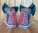 LOL Surprise Doll Splash Queen Converse Sneakers, Little Kids Shoe Size 11-3